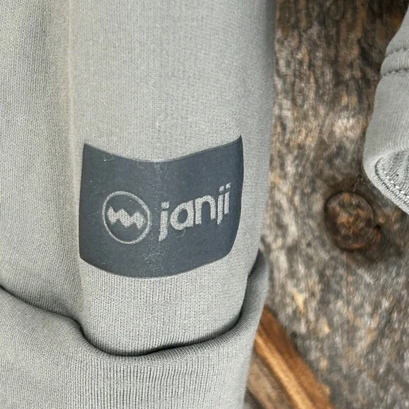 JANJII ROVER MERINO WOOL RUN PULLOVER 1/2 ZIP WOMEN SMALL S - Picture 6 of 7